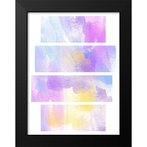 Abstract Box Black Modern Wood Framed Art Print by Phillip, Jamie