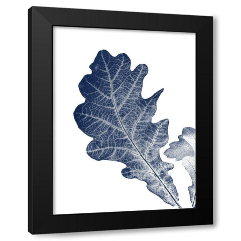 True Blue Black Modern Wood Framed Art Print by Phillip, Jamie