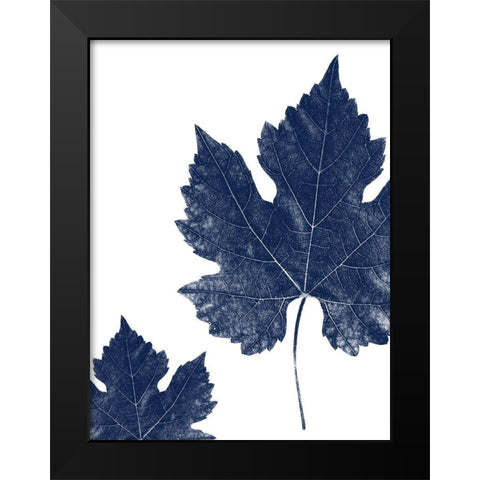 True Blue 2 Black Modern Wood Framed Art Print by Phillip, Jamie