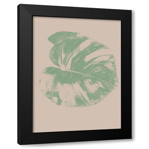 Marquis Palm 2 Black Modern Wood Framed Art Print with Double Matting by Phillip, Jamie