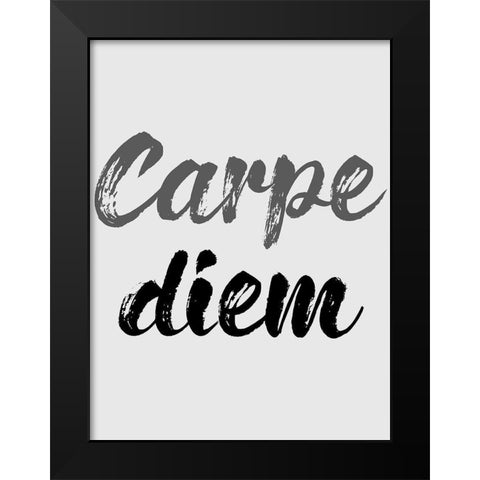 The Day Black Modern Wood Framed Art Print by Phillip, Jamie