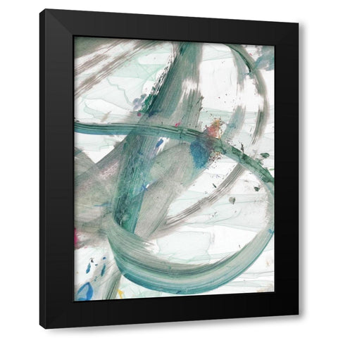 Studio J 3 Black Modern Wood Framed Art Print by Phillip, Jamie