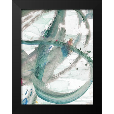 Studio J 3 Black Modern Wood Framed Art Print by Phillip, Jamie