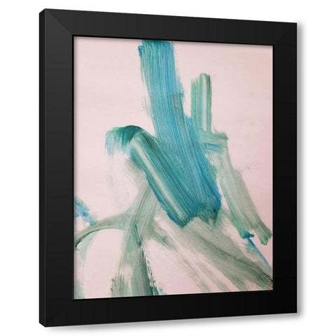 Studio J 4 Black Modern Wood Framed Art Print by Phillip, Jamie