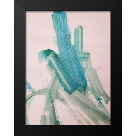 Studio J 4 Black Modern Wood Framed Art Print by Phillip, Jamie