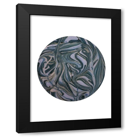 Cheesecake Black Modern Wood Framed Art Print with Double Matting by Phillip, Jamie