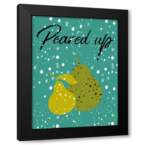 Fruits 1 Black Modern Wood Framed Art Print by Phillip, Jamie