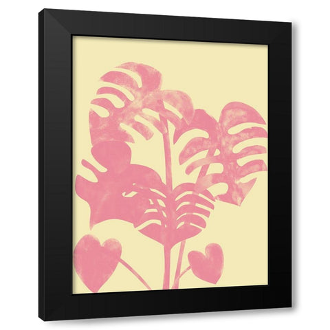 Tropical Fern Black Modern Wood Framed Art Print by Phillip, Jamie