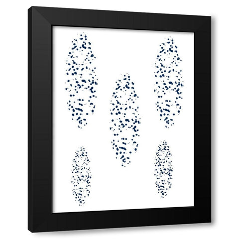 Potrie 1 Black Modern Wood Framed Art Print with Double Matting by Phillip, Jamie