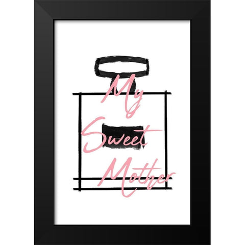 Perfume 1 Black Modern Wood Framed Art Print by Phillip, Jamie