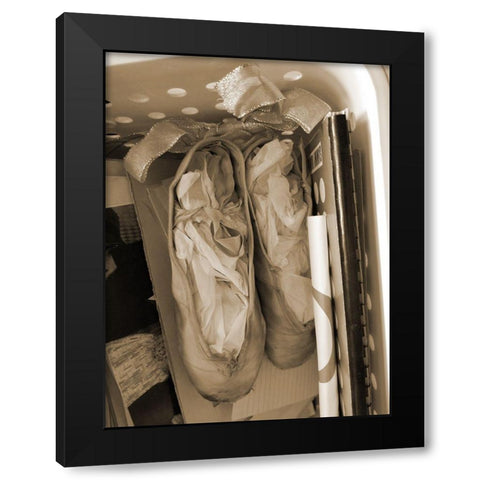 Dance Studio Black Modern Wood Framed Art Print with Double Matting by Phillip, Jamie