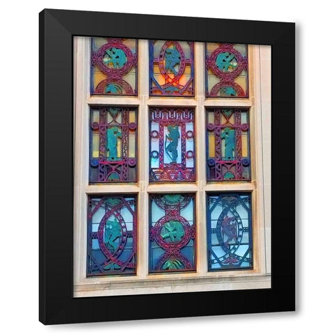 Hansentech 2 Black Modern Wood Framed Art Print by Phillip, Jamie