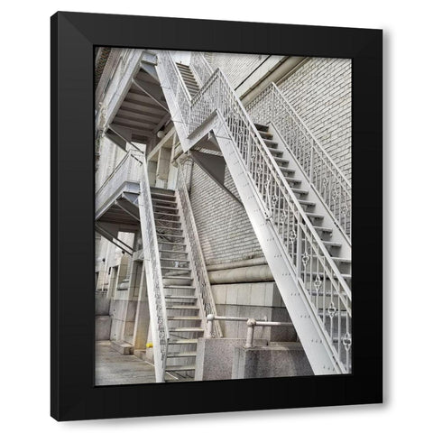 Hansentech 3 Black Modern Wood Framed Art Print with Double Matting by Phillip, Jamie