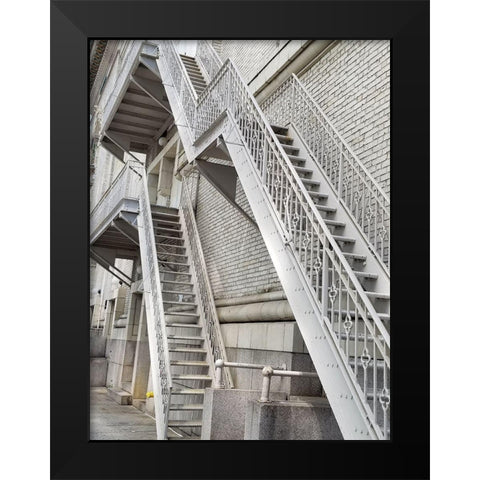 Hansentech 3 Black Modern Wood Framed Art Print by Phillip, Jamie