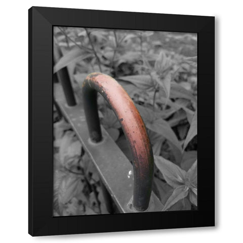 Brass Black Modern Wood Framed Art Print with Double Matting by Phillip, Jamie
