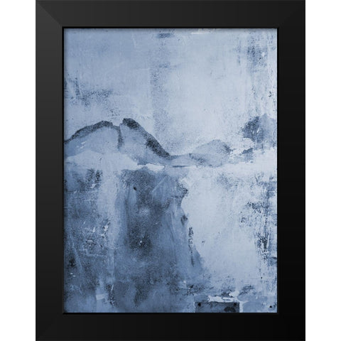 Blue Mountain Black Modern Wood Framed Art Print by Phillip, Jamie