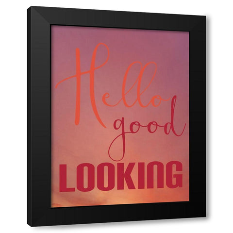Good Looking Black Modern Wood Framed Art Print with Double Matting by Phillip, Jamie