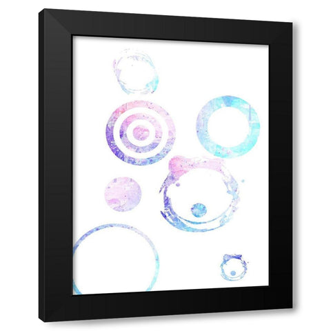 In Reverse Black Modern Wood Framed Art Print with Double Matting by Phillip, Jamie
