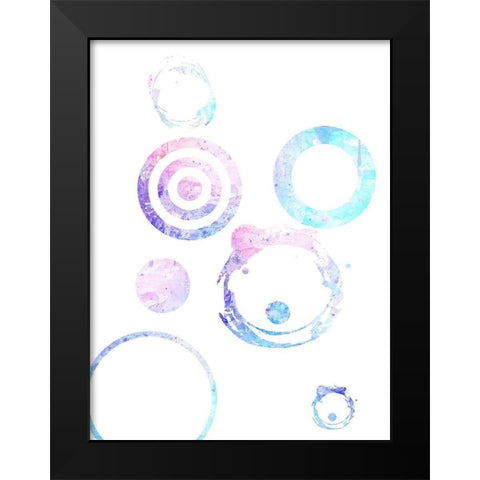 In Reverse Black Modern Wood Framed Art Print by Phillip, Jamie