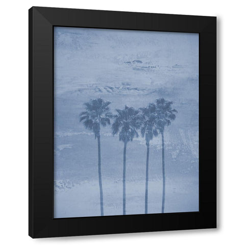 Blue Caribbean 2 Black Modern Wood Framed Art Print with Double Matting by Phillip, Jamie
