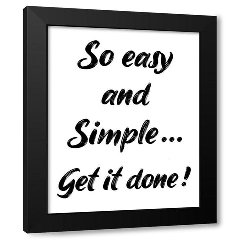 Simple Black Modern Wood Framed Art Print with Double Matting by Phillip, Jamie