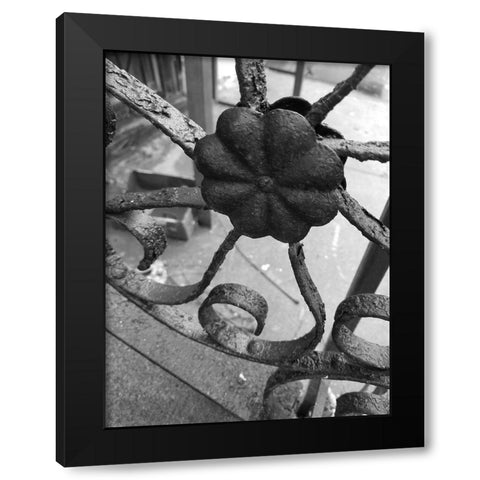 Gate 2 Black Modern Wood Framed Art Print by Phillip, Jamie