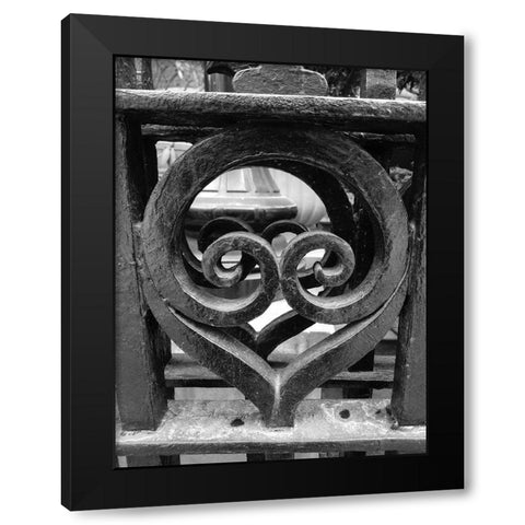 Gate 3 Black Modern Wood Framed Art Print with Double Matting by Phillip, Jamie