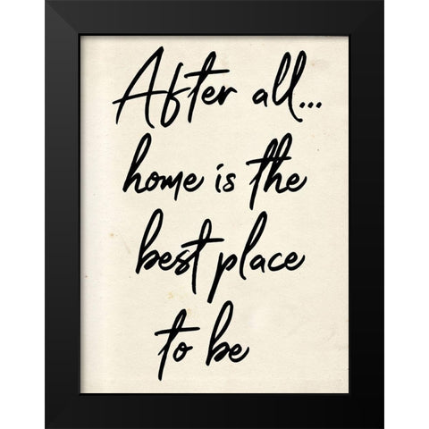 Wonderstruck Home Black Modern Wood Framed Art Print by Phillip, Jamie