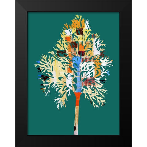 Sprung 1 Black Modern Wood Framed Art Print by Phillip, Jamie