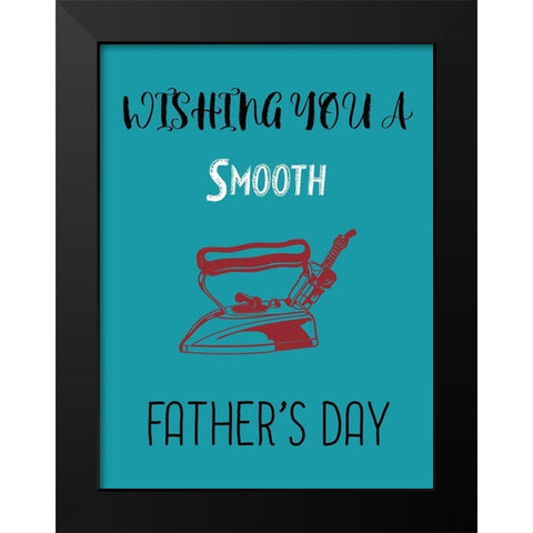 Father 3 Black Modern Wood Framed Art Print by Phillip, Jamie