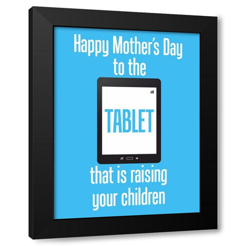 Mother 8 Black Modern Wood Framed Art Print by Phillip, Jamie