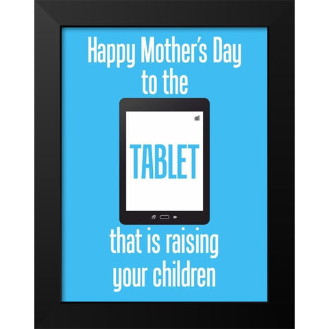 Mother 8 Black Modern Wood Framed Art Print by Phillip, Jamie