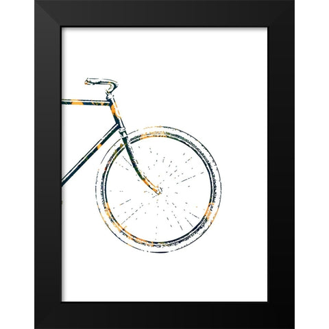 Bicycle Travel 4 Black Modern Wood Framed Art Print by Phillip, Jamie