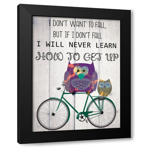 Bicycle Travel 6 Black Modern Wood Framed Art Print with Double Matting by Phillip, Jamie