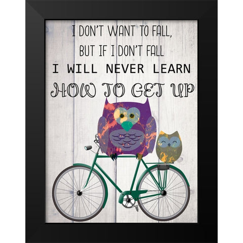 Bicycle Travel 6 Black Modern Wood Framed Art Print by Phillip, Jamie