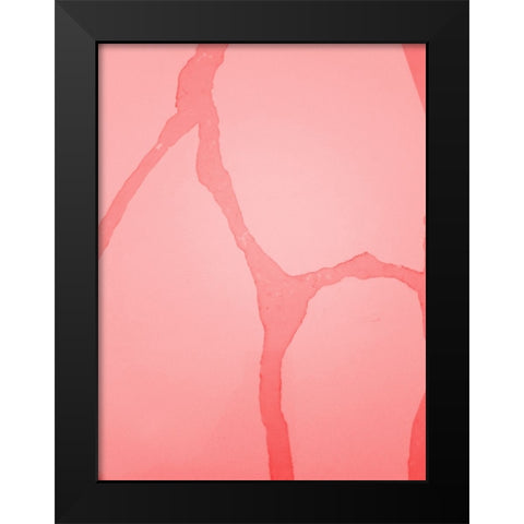 Retro 70s 2 Black Modern Wood Framed Art Print by Phillip, Jamie