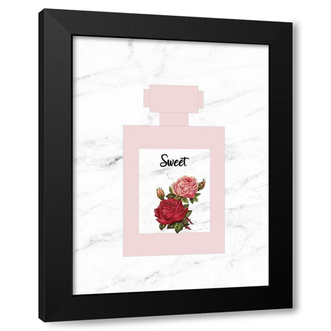 Sweet Black Modern Wood Framed Art Print with Double Matting by Phillip, Jamie