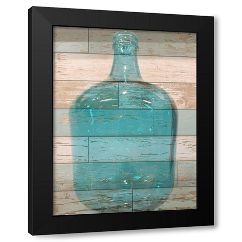 Uubroken 3 Black Modern Wood Framed Art Print by Phillip, Jamie