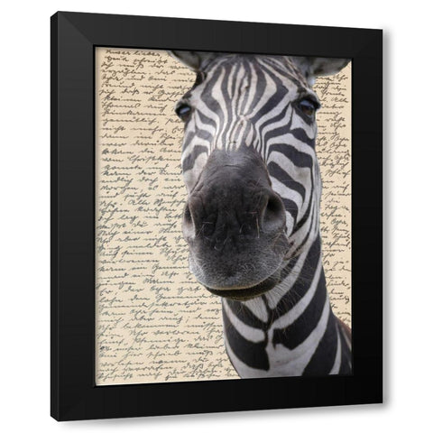 Paper Boy Black Modern Wood Framed Art Print by Phillip, Jamie