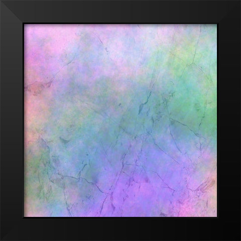 Blending Crystal Black Modern Wood Framed Art Print by Phillip, Jamie