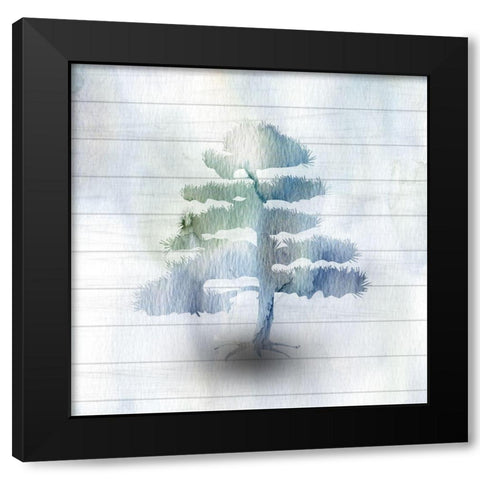 Grown Up Black Modern Wood Framed Art Print with Double Matting by Phillip, Jamie