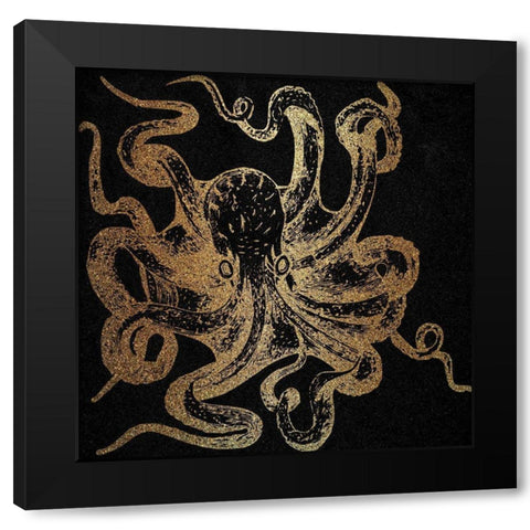 Octogold Black Modern Wood Framed Art Print with Double Matting by Phillip, Jamie