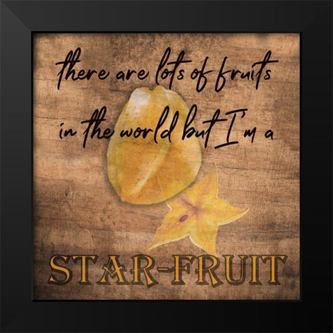 Kitchen Talk 3 Black Modern Wood Framed Art Print by Phillip, Jamie