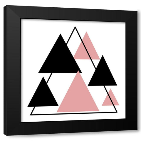 Theoretical Journey 1 Black Modern Wood Framed Art Print by Phillip, Jamie
