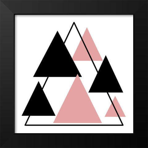 Theoretical Journey 1 Black Modern Wood Framed Art Print by Phillip, Jamie