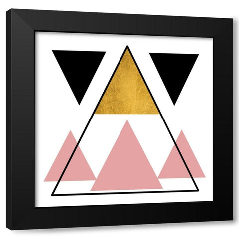 Theoretical Journey 2 Black Modern Wood Framed Art Print with Double Matting by Phillip, Jamie