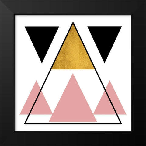 Theoretical Journey 2 Black Modern Wood Framed Art Print by Phillip, Jamie