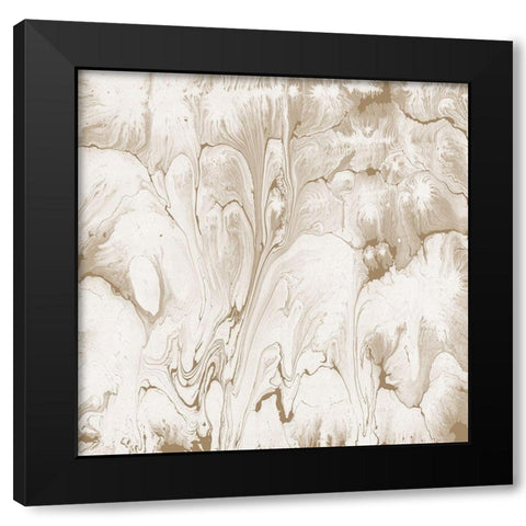 Running Paint Black Modern Wood Framed Art Print by Phillip, Jamie