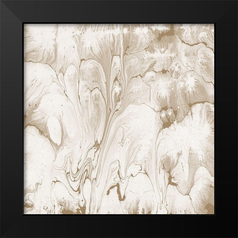 Running Paint Black Modern Wood Framed Art Print by Phillip, Jamie