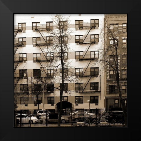 Inovation 2 Black Modern Wood Framed Art Print by Phillip, Jamie